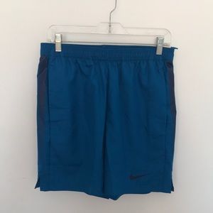 Blue Nike workout shorts Brand new